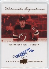 2021-22 Upper Deck Ultimate Collection Alexander Holtz #USR-AH Auto 13og