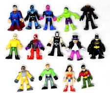 14X Fisher- Price Imaginext DC Comics lot of figurines Batman, Superman