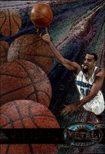 1997-98 Fleer Metal Universe Basketball Card #2 Dell Curry