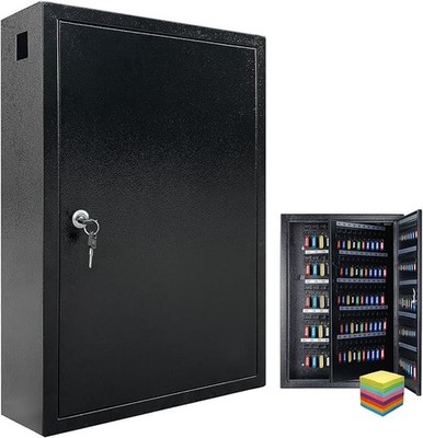 200 Schlüssel abschließbar Schrank Wandmontage Schlüsseltresor Aufbewahrungsbox Etiketten Gewerbe Offizier