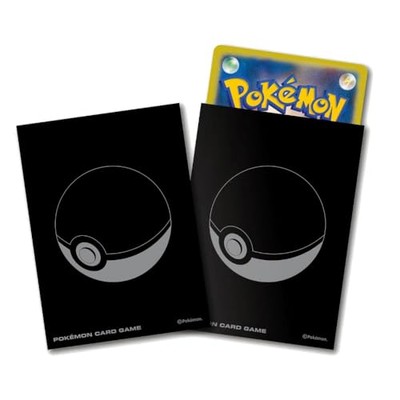 pokeball card sleeves Pokemon Center Original Card Game Sleeve Professional Poke ball 64 sleeves  NEW
