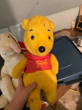 10" Vintage Plush Gund Sears Winnie The Pooh Walt Disney