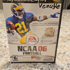 EA SPORTS NCAA Football 06 Sony PlayStation 2 PS2 2005 Multiplayer w/ Manual