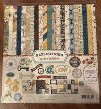 Echo Park Paper Co, "Reflections" by Lori Whitlock, Scrapbook Collection Kit, NE