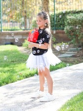 White Fairy Costume Pixie Tutu Skirt for Kids, Adults, Plus