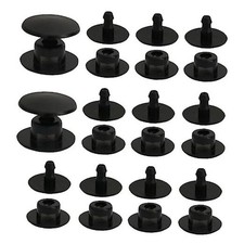 Croc Replacement Rivets yyangz 12 Sets Black Croc Replacement Rivets Button