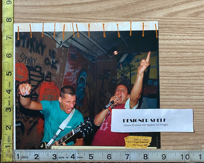 Youth Of Today Band John Porcetty & Ray Cappo 1987 Scene Book Photograph