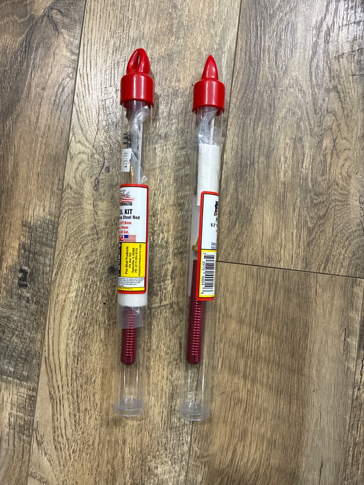 Pro-Shot Products Starter Pistol Gun Cleaning Kit 38-45 Cal 6.5" Tube -6.5-MULTI