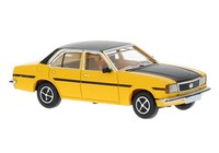 Brekina PCX 870814 Opel Ascona B Sr, Gelb, Schwarzem Dekor, Bj. 1975, 1:87, NEU