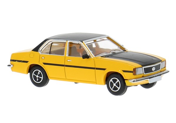 Brekina PCX 870814 Opel Ascona B Sr, Gelb, Schwarzem Dekor, Bj. 1975, 1:87, NEU-image