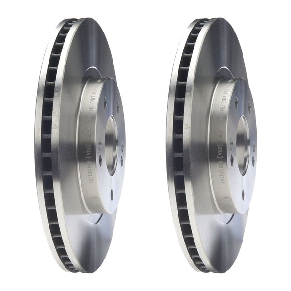 2 Bremsscheiben Ø 294 Mm BelüFtet Bosch Passend FüR U.A. Hyundai Santa-image