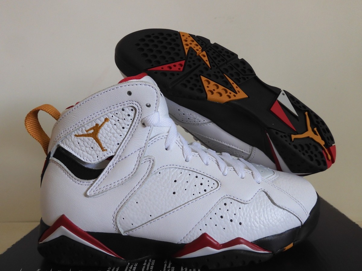 Nike Air Jordan 7 Retro White Cardinal Mens Sz 5 / Womens Sz 6.5