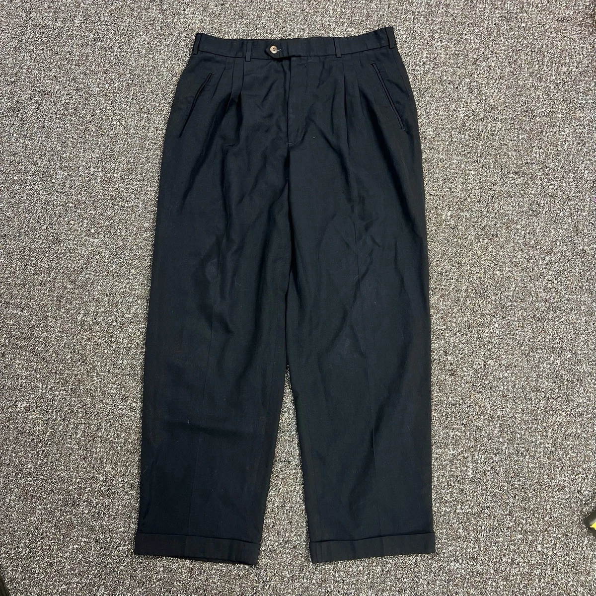Black 1980s Vintage Pants for Men for sale | eBay