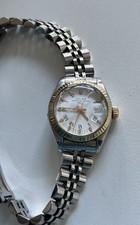 Original Rolex Damen DEFEKT mit ausgetauschtem Stahlband von Rolex
