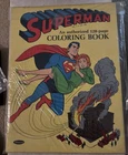 Vintage (1964) Superman To The Rescue Coloring Book. VG Condition, Unused