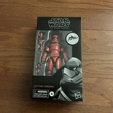 Star Wars Black Series Captain Cardinal Target Exclusive In Hand Nice Box New 6