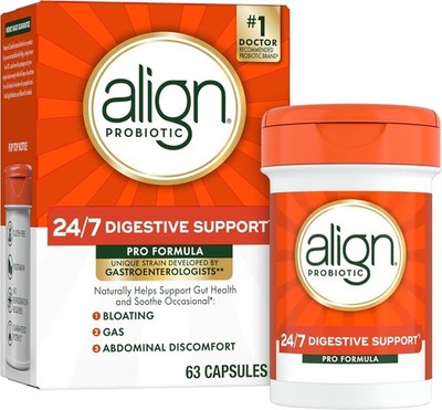 Align Probiotic Pro Formula   Digestive Health, 63 Capsules