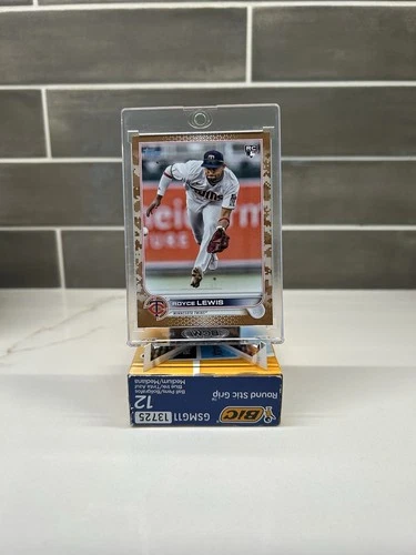 2022 Topps Update ROYCE LEWIS Memorial Day Camo #US105 /25