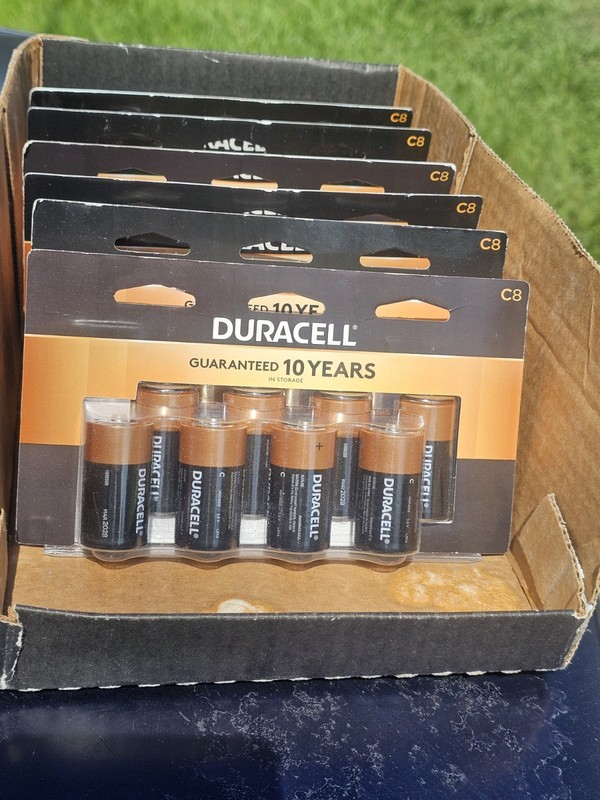 Duracell C Size Batteries 8-Pack
