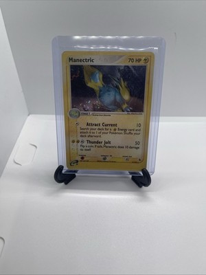 Manectric 9/109 EX Ruby & Sapphire Holo Rare E-Reader 2003 Pokémon Card