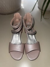 Rachel Shoes Girls Pink Pearl Studded, Size 3