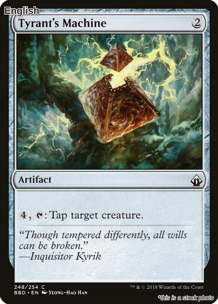 Magic Tyrant's Machine 248 Common Battlebond NM