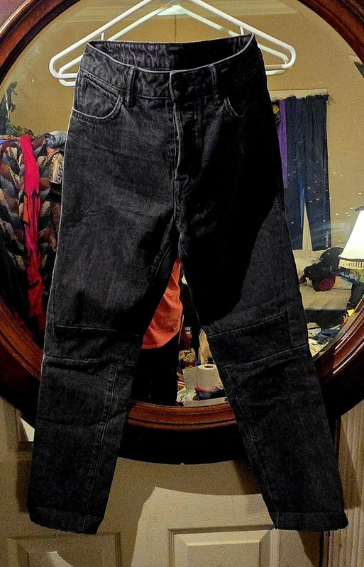Helmut Lang 26 High Rise Crop Slim Vintage Patchwork Jeans Women’s  Black Denim 