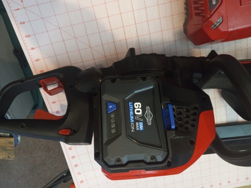 Snapper 60-Volt Lithium Ion Cordless Hedge Trimmer NO BATTERY OR ...