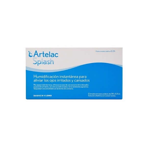 Artelac Splash Colirio Ojos Secos 0.5ml 30 Monodosis - Immagine 4