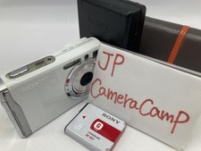 Excellent Sony Cyber-shot DSC-W80 White Digital Camera 7.2MP 4212