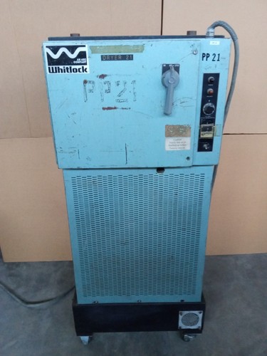 WHITLOCK Desiccant Dryer DB-200 460 VAC 3 Phase Power Used Plastic Resin Dryer