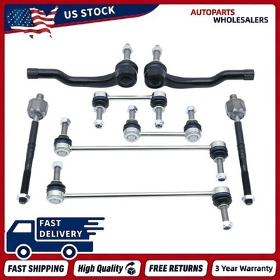 Front Sway Bar Link Tie Rod Kit for 2013-2020 Ford Fusion Edge Lincoln MKX MKZ
