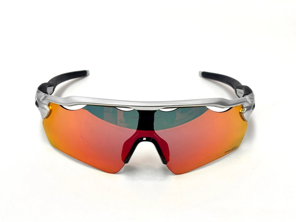 NUEVO OO9208 Oakley Radar EV Patn Gafas de sol Marco plateado Lentes polarizadas Foto 4 de 4