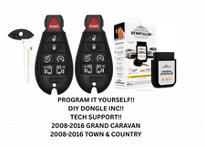 New Diy Bundle For Town Country Grand Caravan Fobik Pair Iyz-c01c Inc Tool