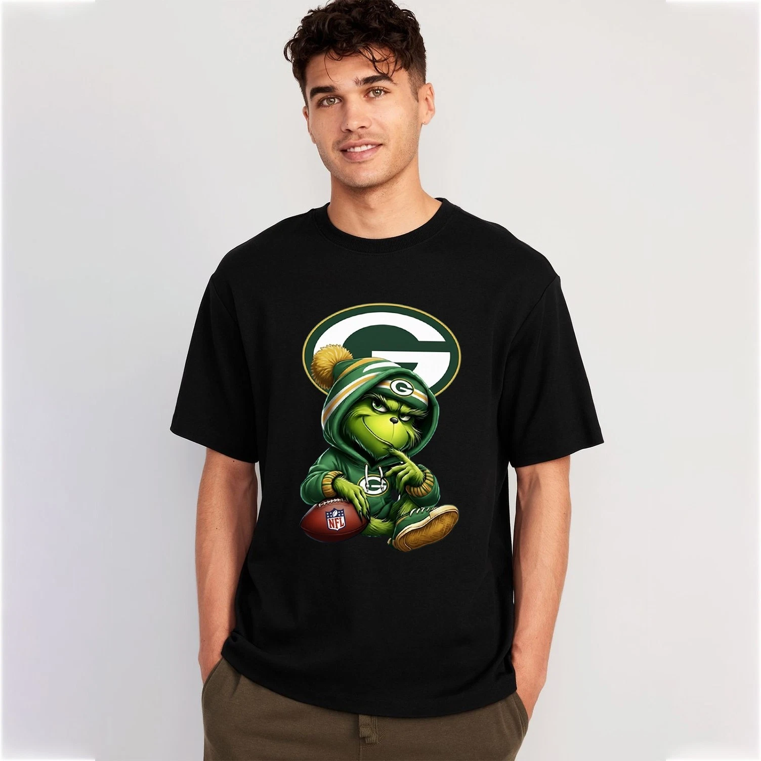 Green Bay Packers Grich Football T-Shirt
