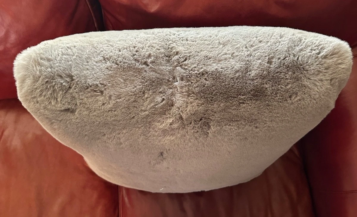 Restoration Hardware Faux Fur Pillow - Thumbnail 3