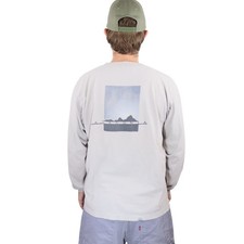 Vtg Made In USA Patagonia Beneficial T Shirt Mens Large Graphic Mountain Rhythm