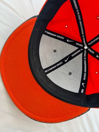 Nike True Oregon State Beavers Snapback Hat Orange/Grey Official NCAA - Picture 11 of 13