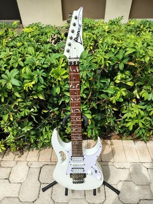 Ibanez JEMJR Steve Vai Signature Electric Guitar White
