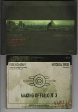 The Art Of Fallout 3 Hardcover mini book & Making of Fallout 3 DVD set