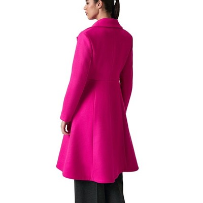 JAMES LAKELAND PRINCESS MANTEL HOT PINK MAGENTA LANGER TRENCHCOAT GRÖSSE 6 8 10 XS