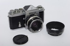 Nikon F 640xxxx 1st year camera with Nikkor-S 5cm f2 lens. Circa 1959. RARE  