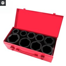 Tonynol 1 Inch Drive Deep Impact Socket Set9 9pc Metric 24mm-50mm Tonynol 1 Inch Drive Deep Impact Socket Set9 9pc Metric 24mm-50mm