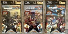 Hasbro GI Joe 25th Anniversary Comic Pack Snake Eyes Storm Shadow Ace