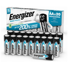 Image of Energizer Max Plus AA Alkaline Batteries - Multi Packs Available - Expiry 2040