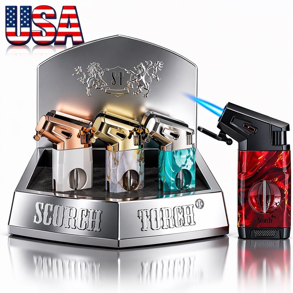 SCORCH TORCH 61736 CIGAR CUTTER TORCH SINGLE FLAME | eBay