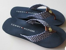 Las mejores ofertas en Sandalias y chanclas lisas para mujer Tommy