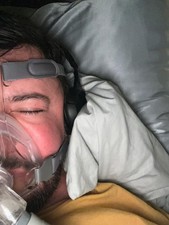 Casco de repuesto para máscara CPAP, correas ajustables de tamaño mediano/grande