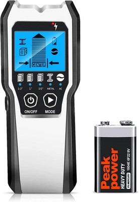 FOLAI 4 in 1 Bolzensucher Wandscanner Elektronischer Wandsucher Bolzendetektor Balken