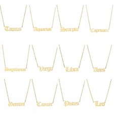 zodiac necklace